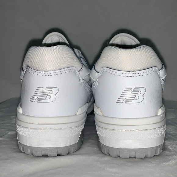 New Balance 550 White/Grey men’s size 8.5 *NEW* - Picture 5 of 7